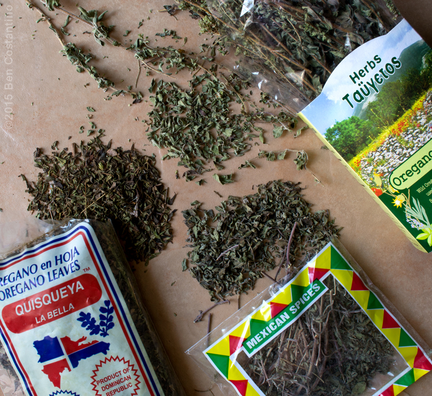 dried oreganos