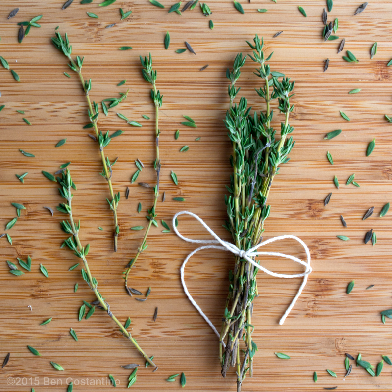 Fresh thyme.