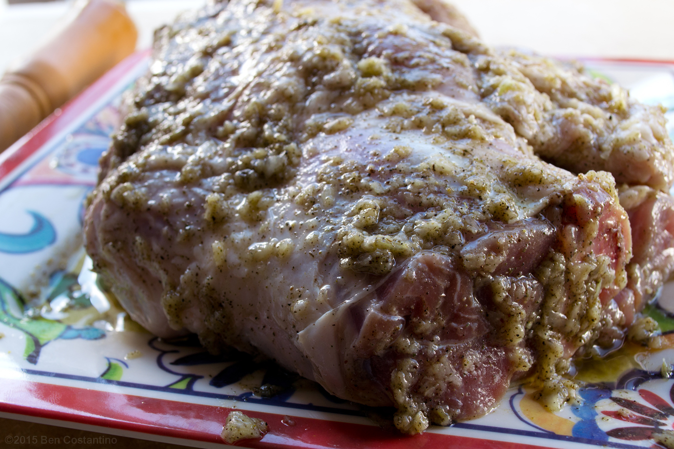 marinated pork shoulder
