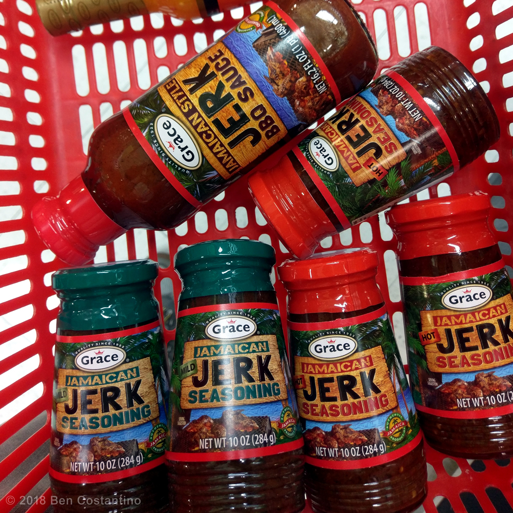 jerk chicken seasoning from the jar