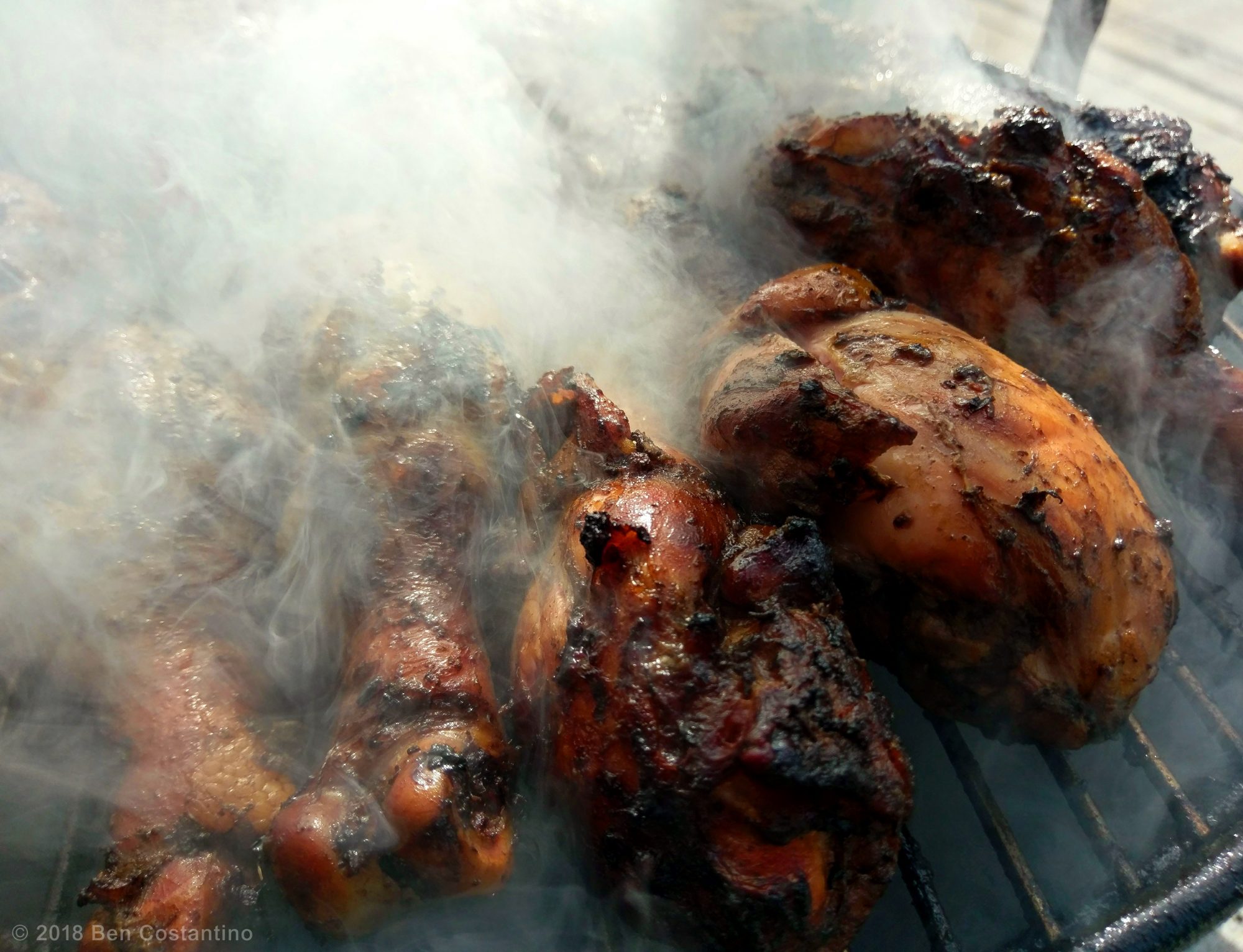 hickory smoked jerk chicken