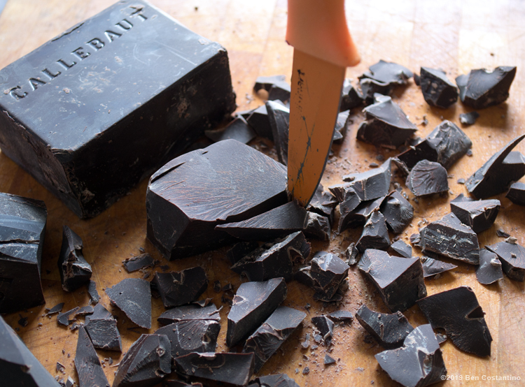 bittersweet baking chocolate for my chocolate chip cookie recipe