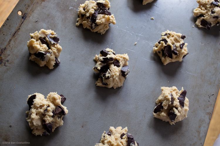 chocolate chip cookie dough