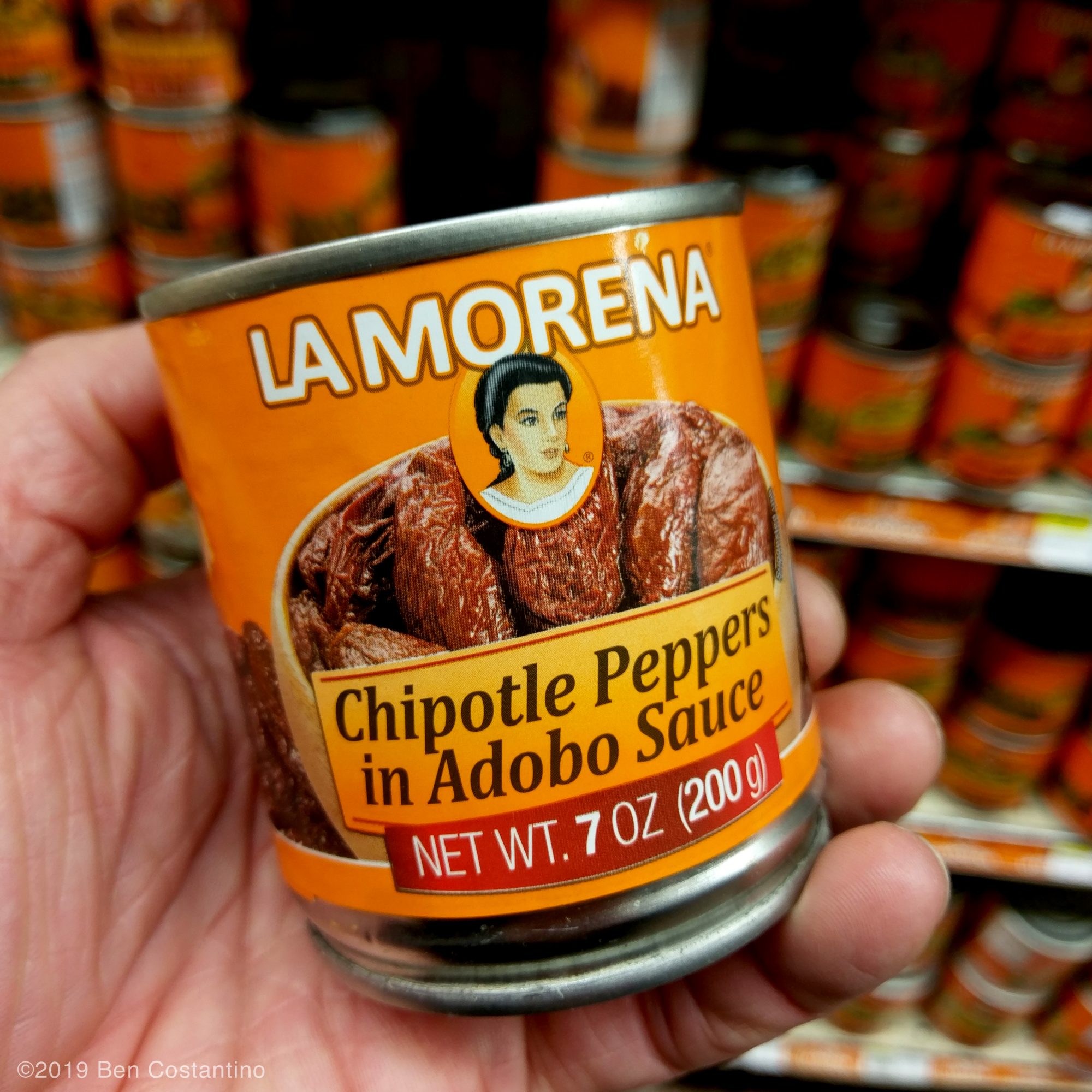 Canned chipotle peppers in adobo sauce 