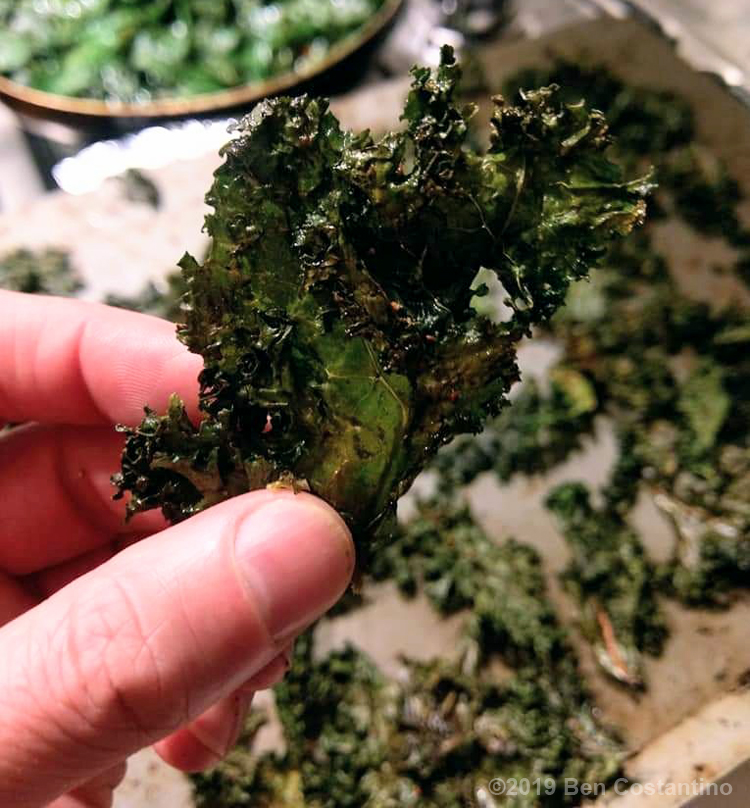 kale chips baked