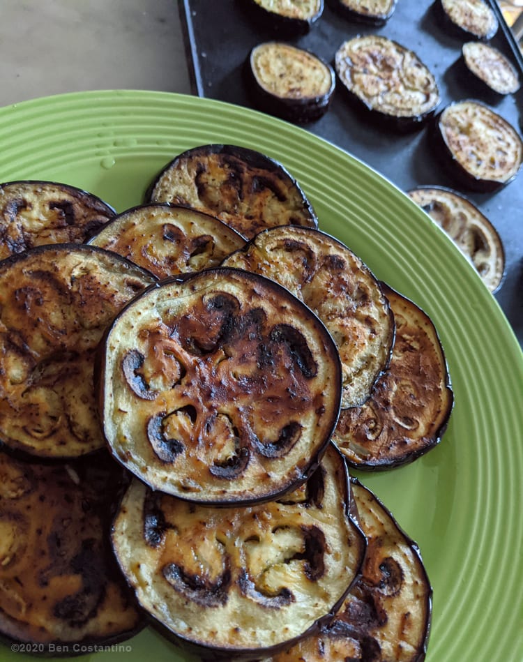 grilled eggplant