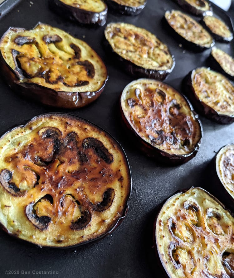 grilled eggplant 