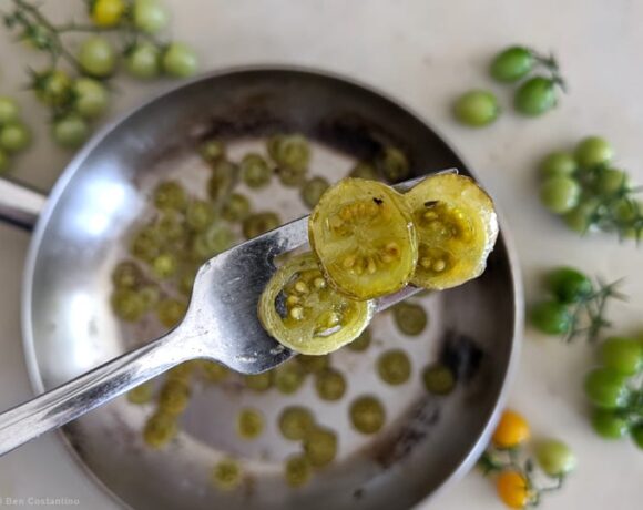 pickled gren tomatoes complete