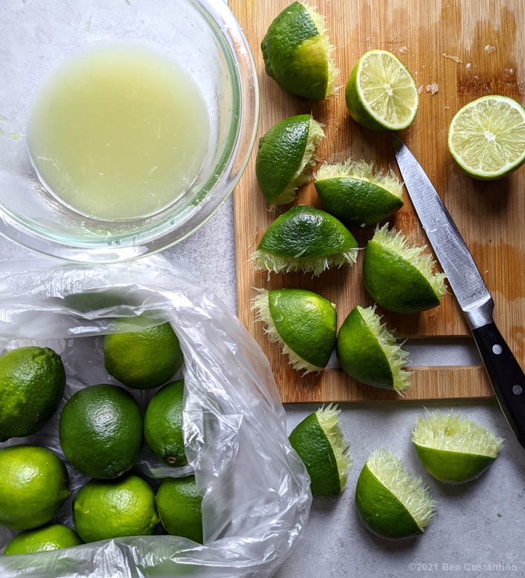 freshly squeezed lime juice