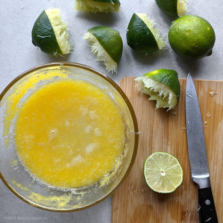 Freshly squeezed pineapple juice