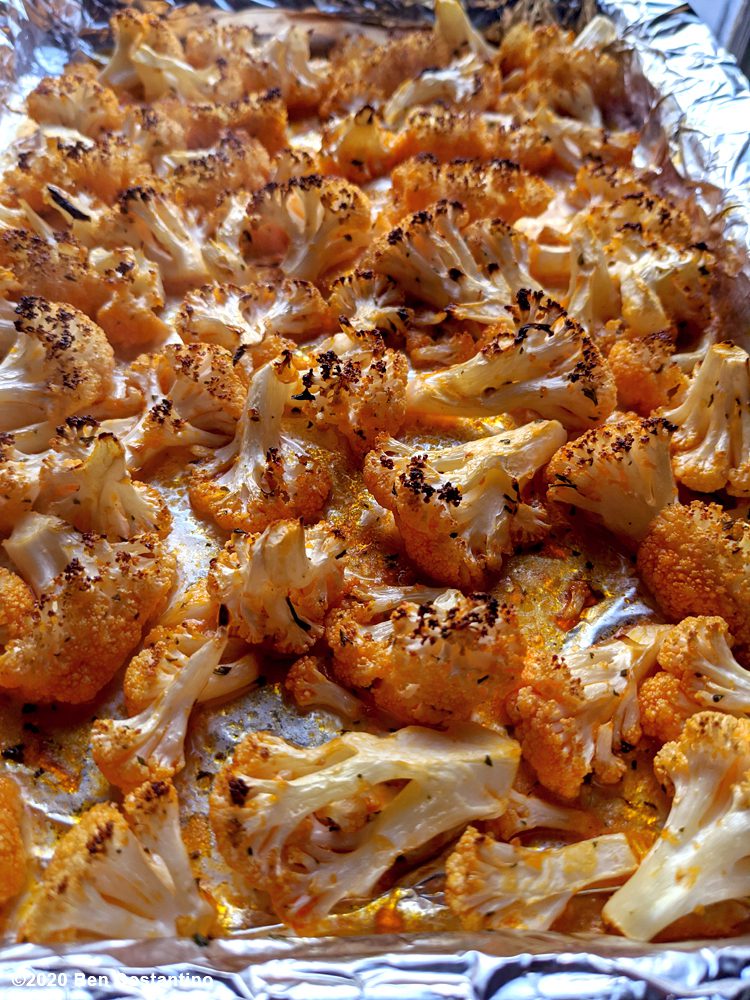 broiled buffalo cauliflower