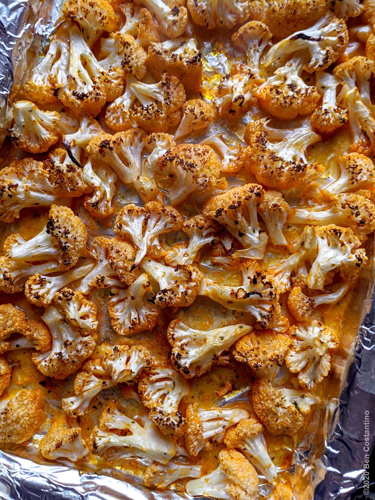 broiled buffalo cauliflower