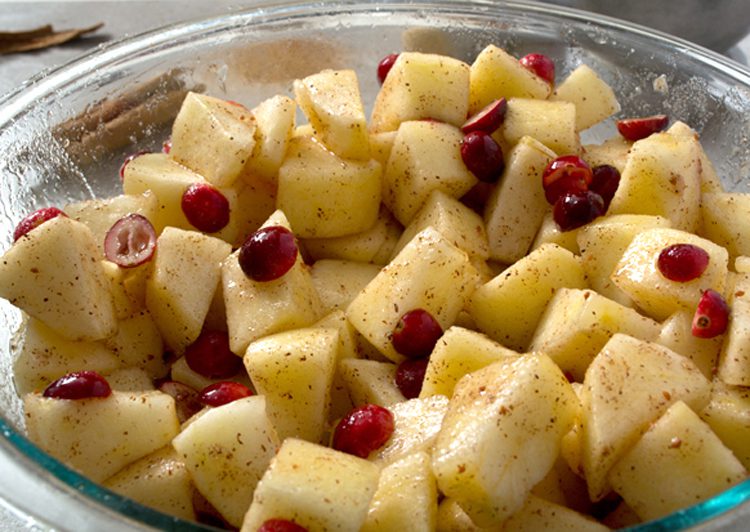 cranberry apple crisp filling