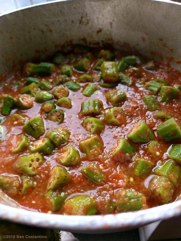 jollof stewed okra