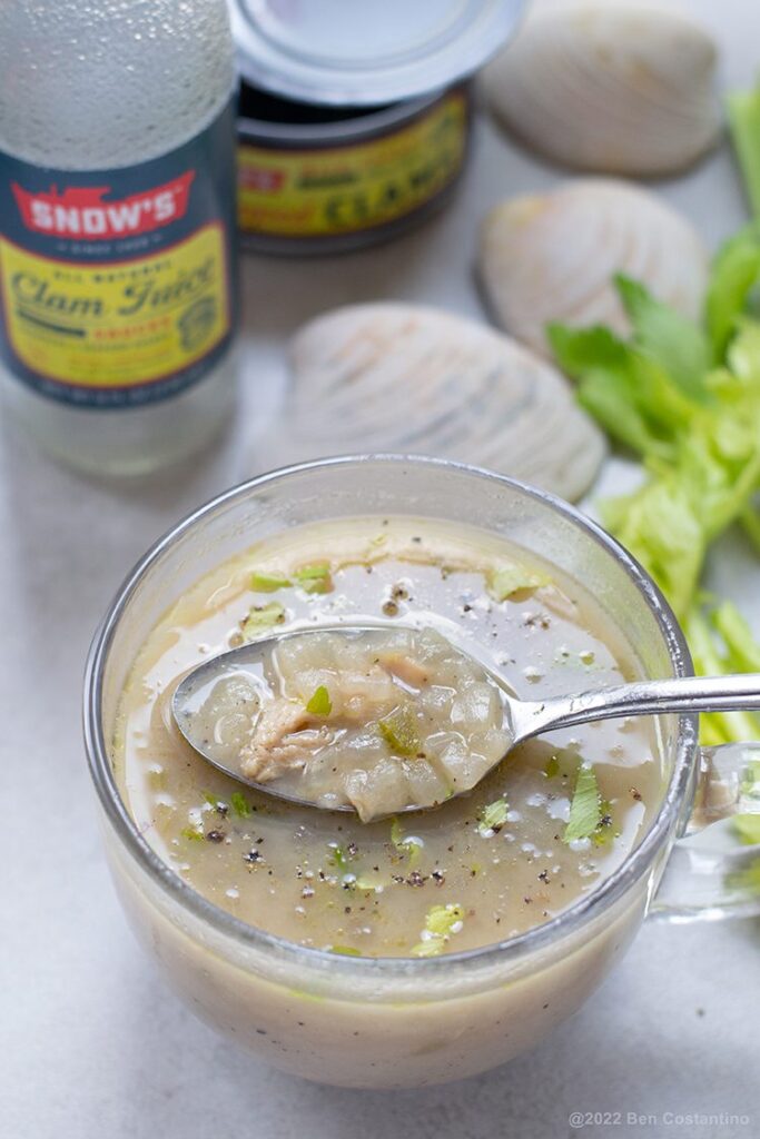 Rhode Island Clam chowder